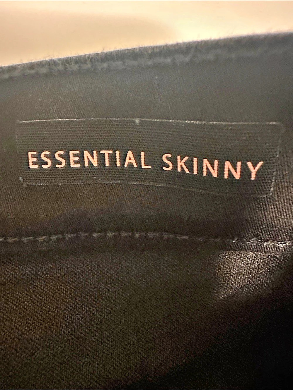Women’s Curve Appeal Soft Black Essential Skinny Jeans - Size 6 (28) - Picture 6 of 11